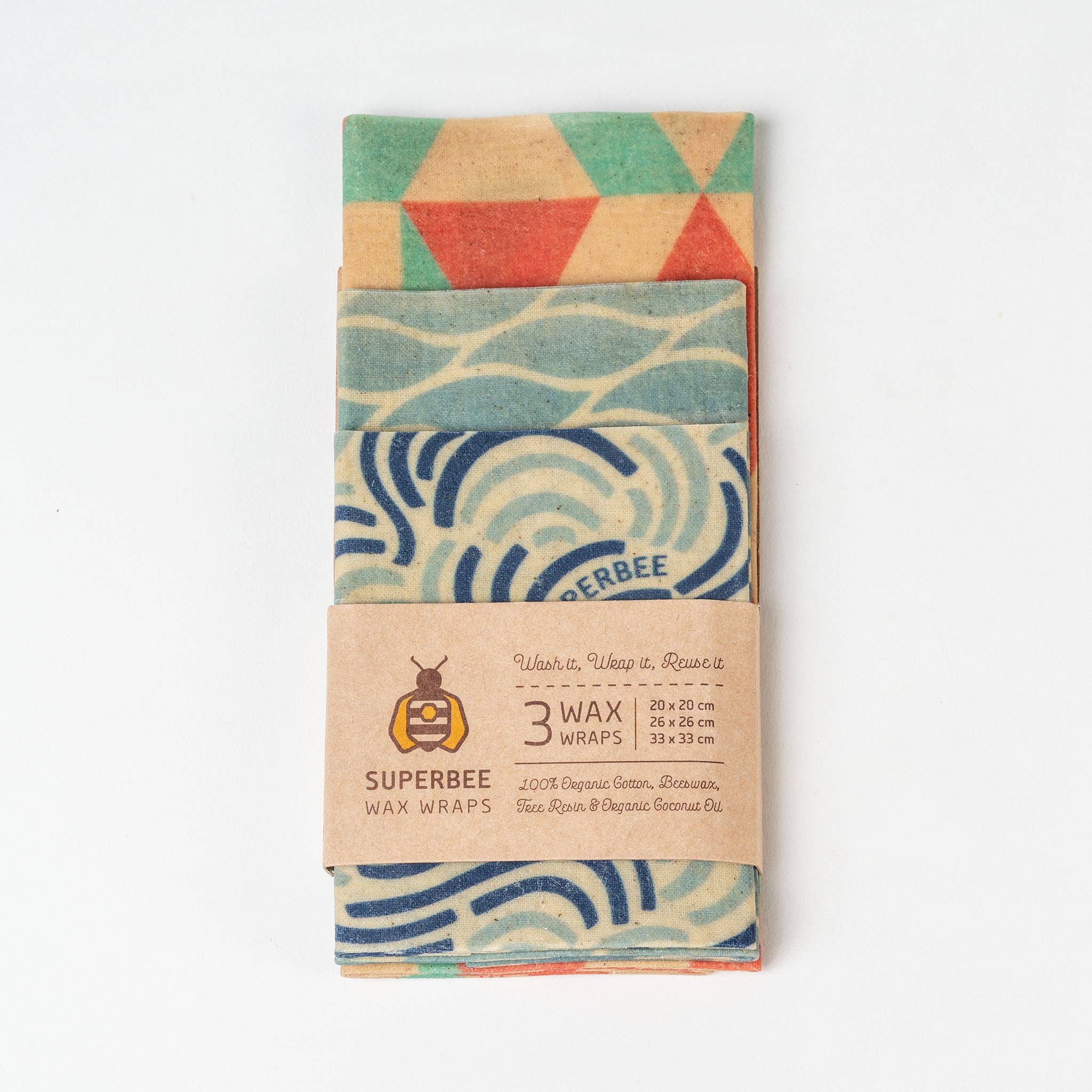 SuperBee Beeswax Food Wraps